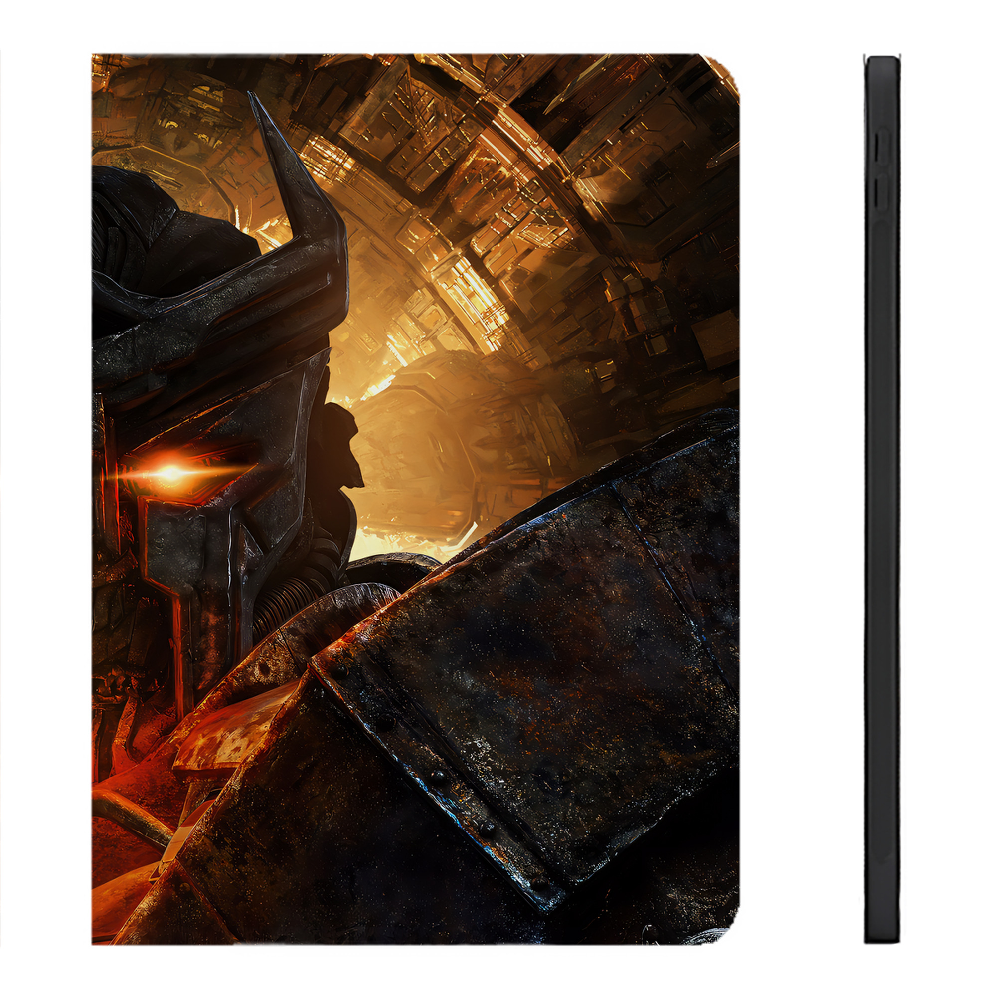 （画像用） Transformers トランスフォーマー IPadケース ペンホルダー付き ブックスタイルデザイン